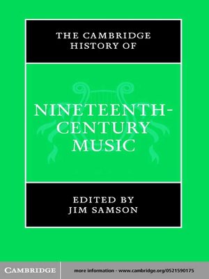 cover image of The Cambridge History of Nineteenth-Century Music